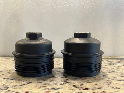 VW V6 TDI Oil Filter Housing Cap - Billet Aluminum Upgrade