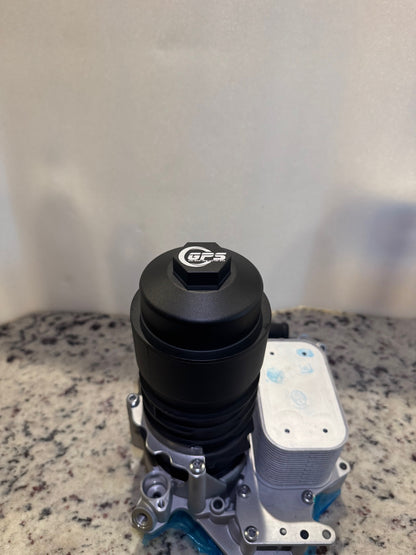 VW V6 TDI Oil Filter Housing Cap - Billet Aluminum Upgrade